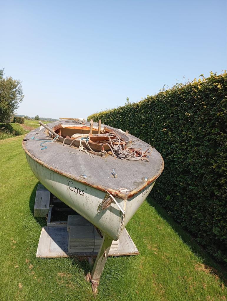 16m2 zeilboot met trailer, Ophalen of Verzenden, Gebruikt, Overige typen, Minder dan 15 m²