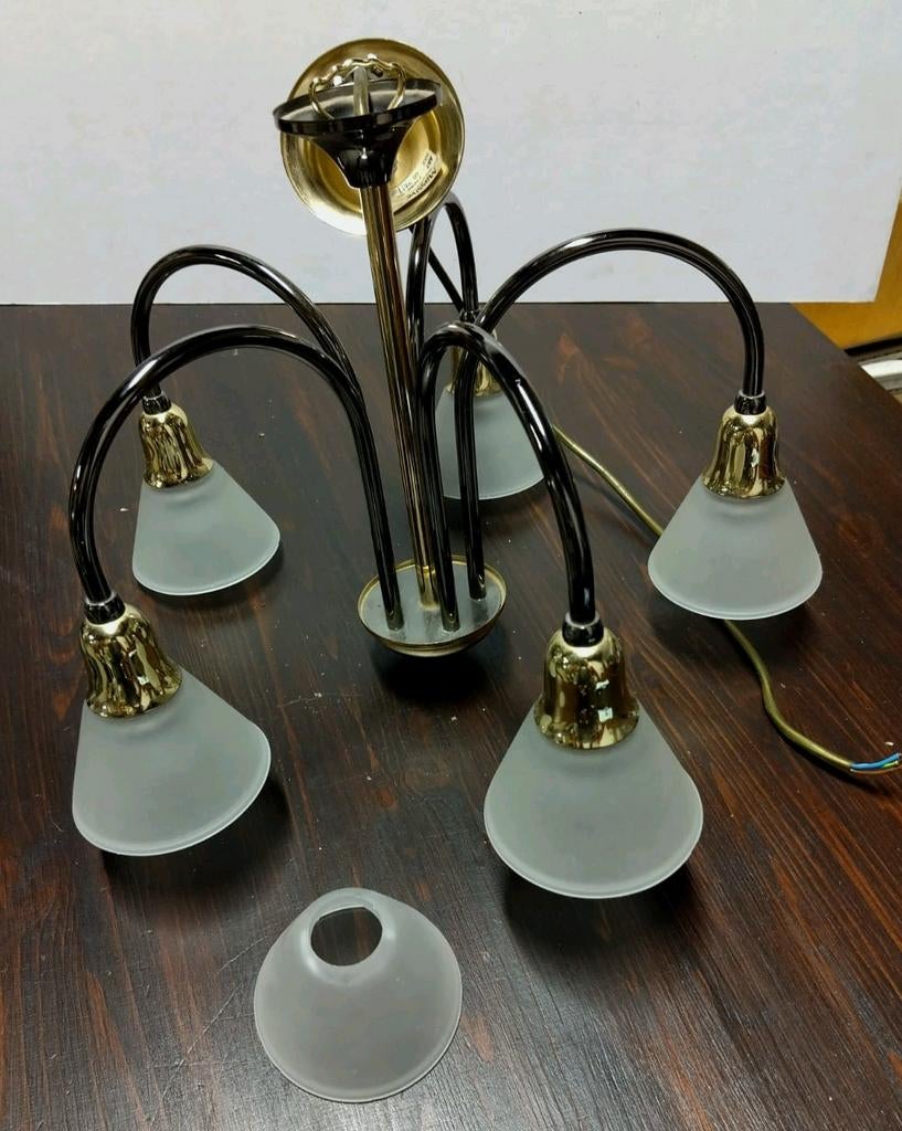 Massive antieke hanglamp, Ophalen of Verzenden, Zo goed als nieuw