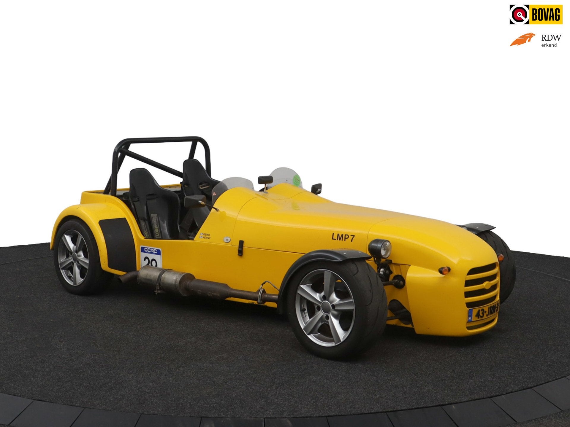 Mnr VORTX Circuit en openbaar 2.0 Duratec (215 pk) – Zeldz, Auto's, 1998 cc, Gebruikt, Zwart, Geel