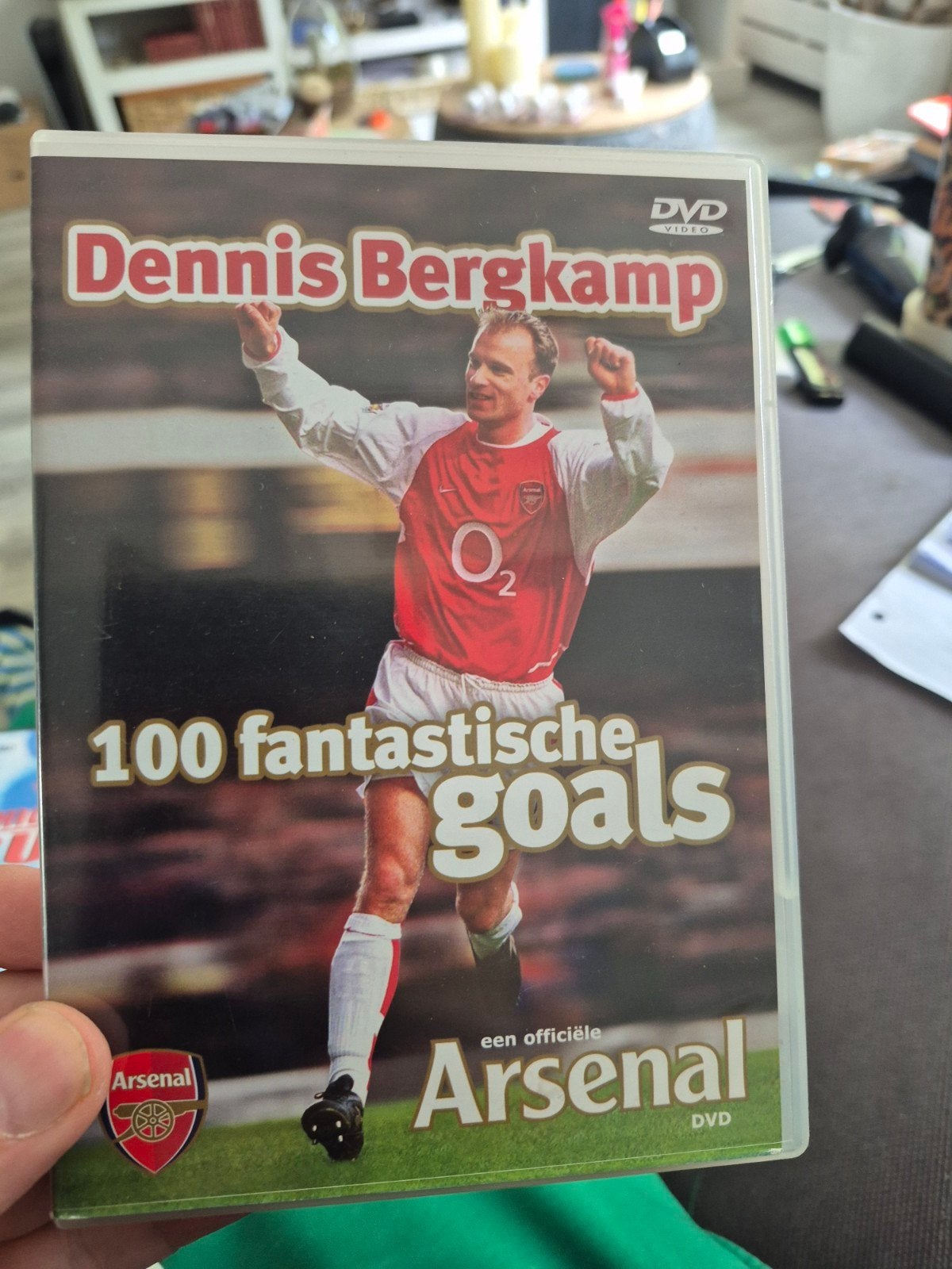 Dennis Bergkamp: 100 fantastische goals (DVD), Cd's en Dvd's, Gebruikt, Alle leeftijden, Nederlands, Voetbal