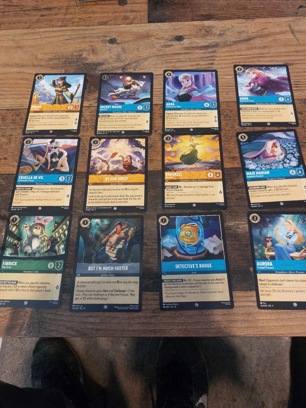 lorcana kaarten Disney, Ophalen of Verzenden, Overige figuren, Plaatje of Poster