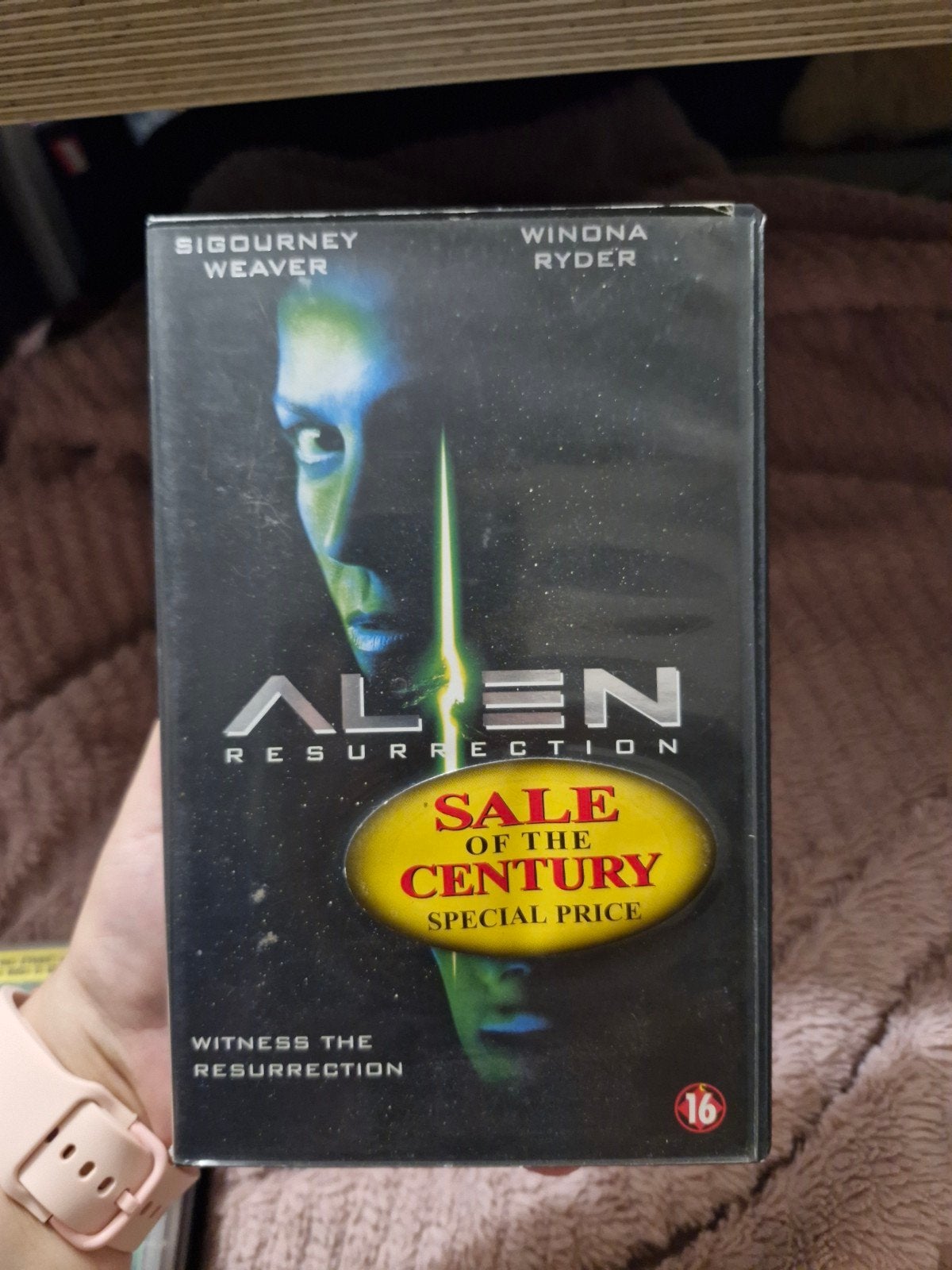 Alien Resurrection VHS - Sci-Fi / Actie Thriller, Cd's en Dvd's, Nederlands ondertiteld, Vanaf 16 jaar, Verzenden, Science Fiction en Fantasy