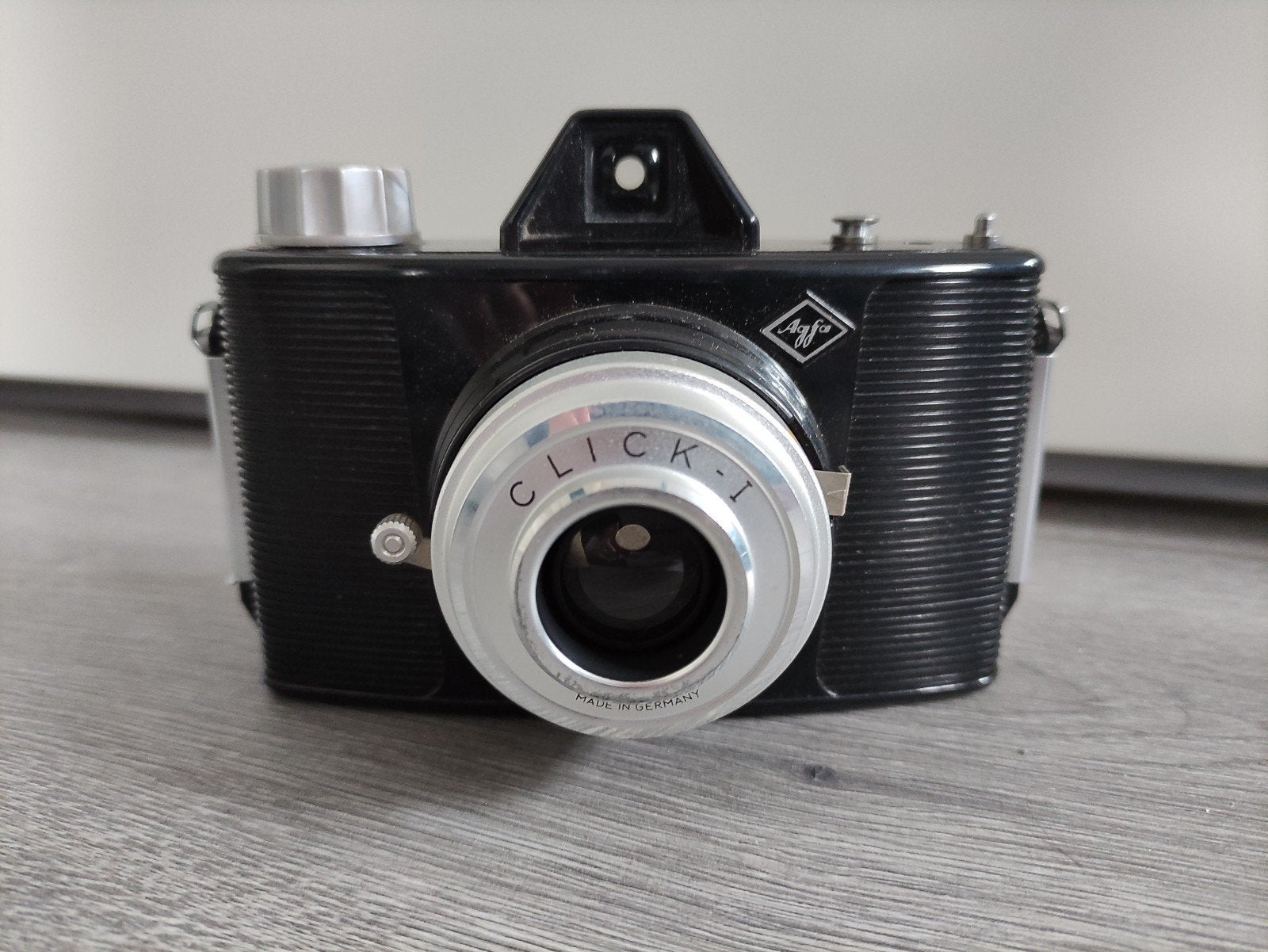 Agfa click 1 camera met hoes (werkend), Ophalen of Verzenden, Compact, Overige Merken