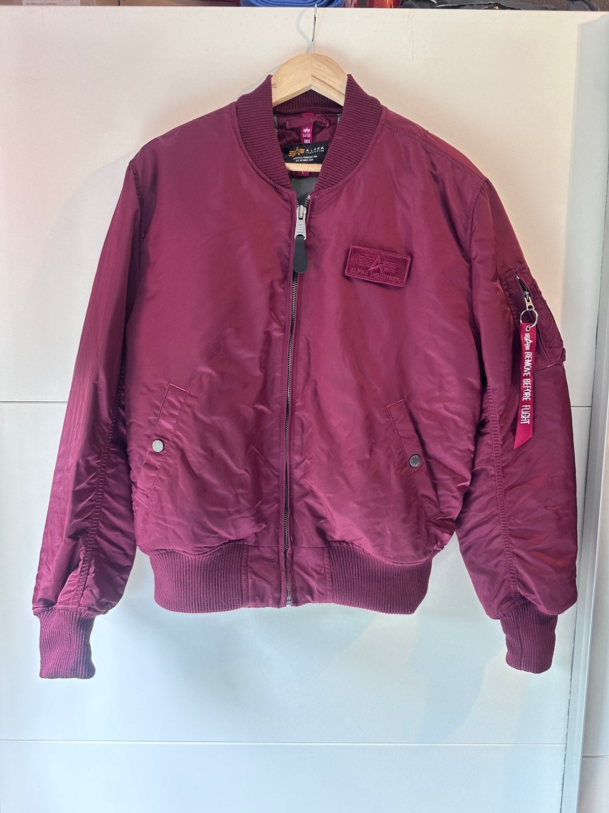 Alpha industries bomber L, Ophalen of Verzenden, Zo goed als nieuw