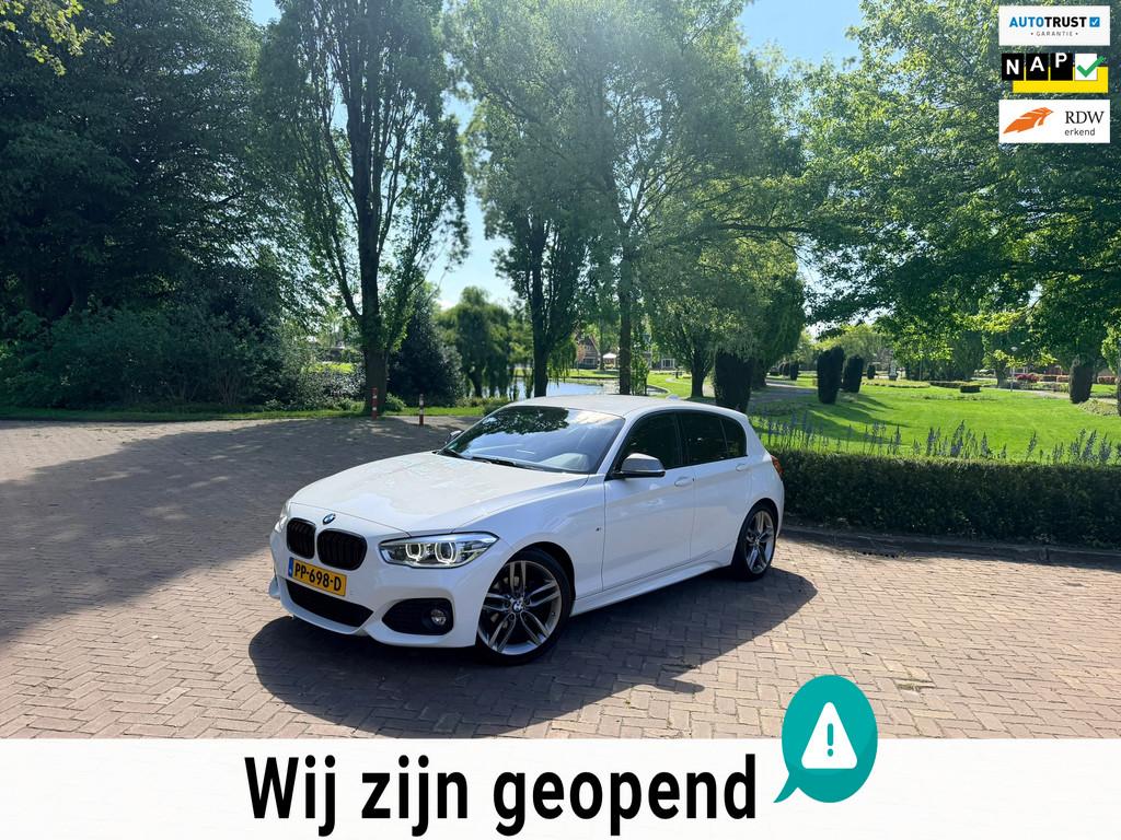BMW 1-serie 118i Executive M-Sport | Alcantara | Automaat |, Gebruikt, Alcantara, Wit, Origineel Nederlands