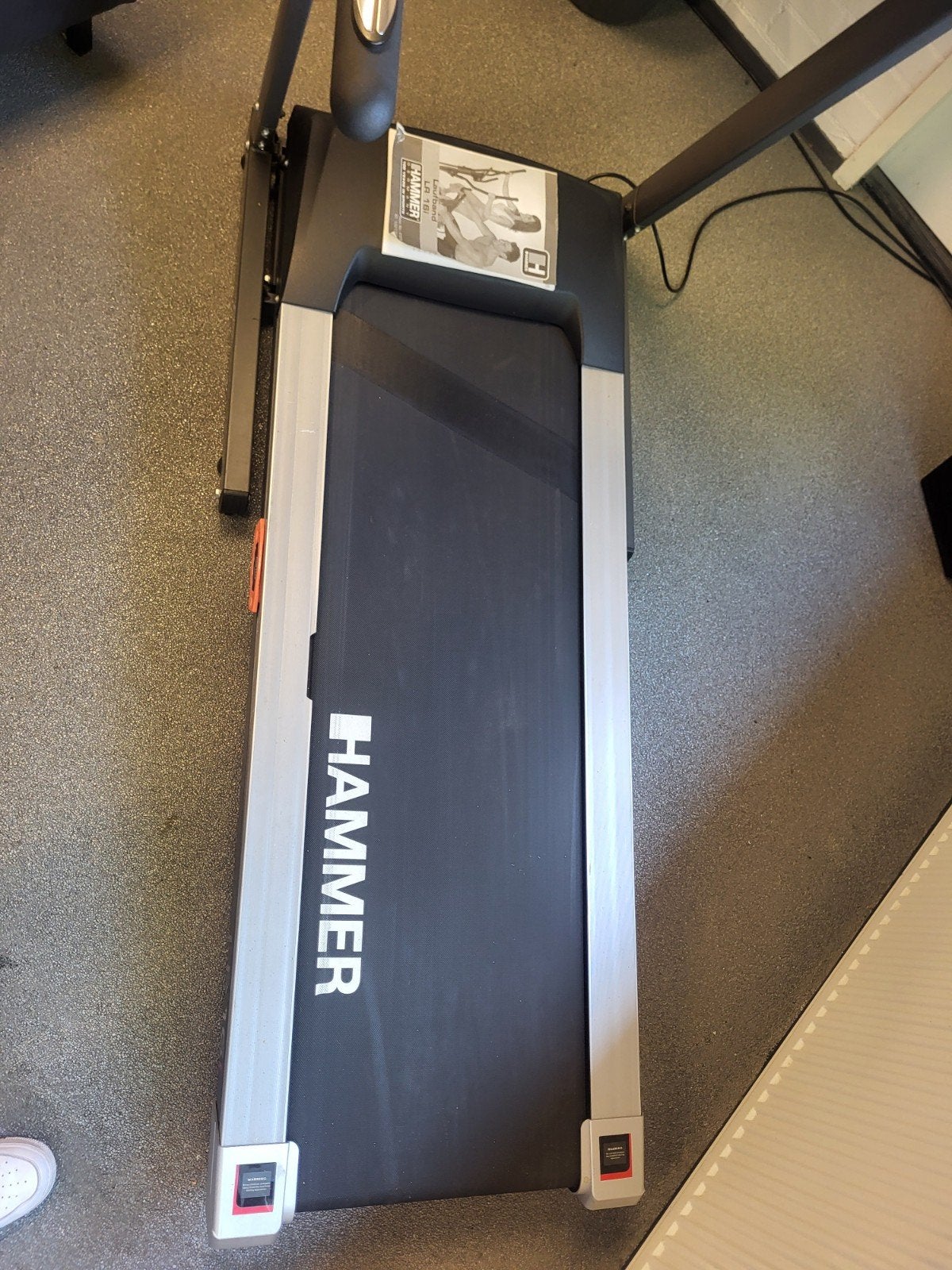 Professionele Loopband Hammer LR 16i, Gebruikt, Ophalen of Verzenden, Metaal, Loopband