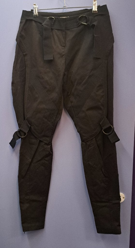 Erny van Reijmersdal hele aparte mooie zwarte broek 36 43546, ., Zwart, Ophalen of Verzenden, Zo goed als nieuw