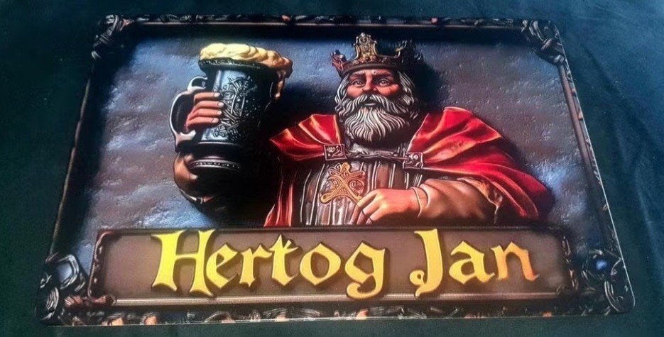 hertog Jan wandbord, Verzamelen, Biermerken, Ophalen of Verzenden, Nieuw, Hertog Jan