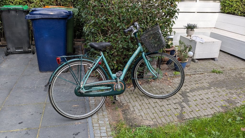 Gazelle dames/meisjesfiets – framemaat 46, 26 inch wielen, Fietsen en Brommers, Fietsen | Dames | Damesfietsen, Ophalen, Gebruikt