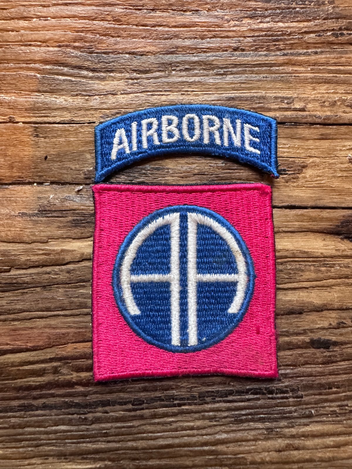 US Airborne Patch - 82nd Airborne Division WWII - Repro, Ophalen of Verzenden, Landmacht, Amerika, Embleem of Badge