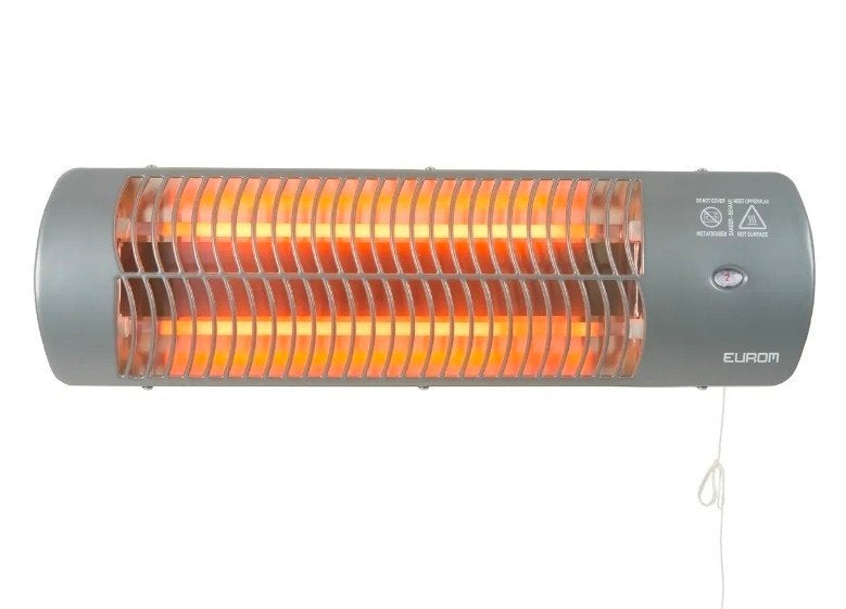 Straalkachel 600/1200 watt, Elektrisch, Plafond, Draaibaar, Ophalen of Verzenden