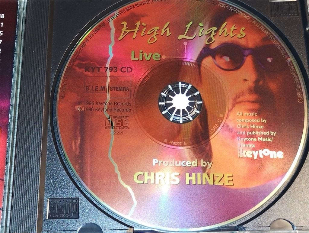 Chris Hinze - High Lights Live, Ophalen of Verzenden, Zo goed als nieuw, Muziek vocaal