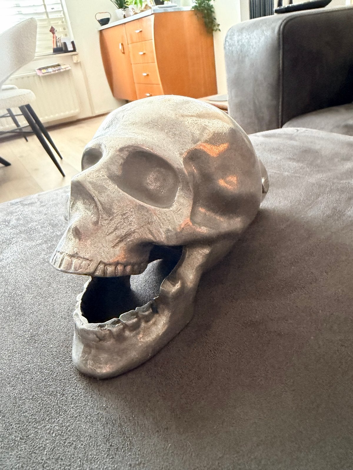 Originele Aluminium Skull Schedel Uitlaat tip (2.25"), Ophalen of Verzenden