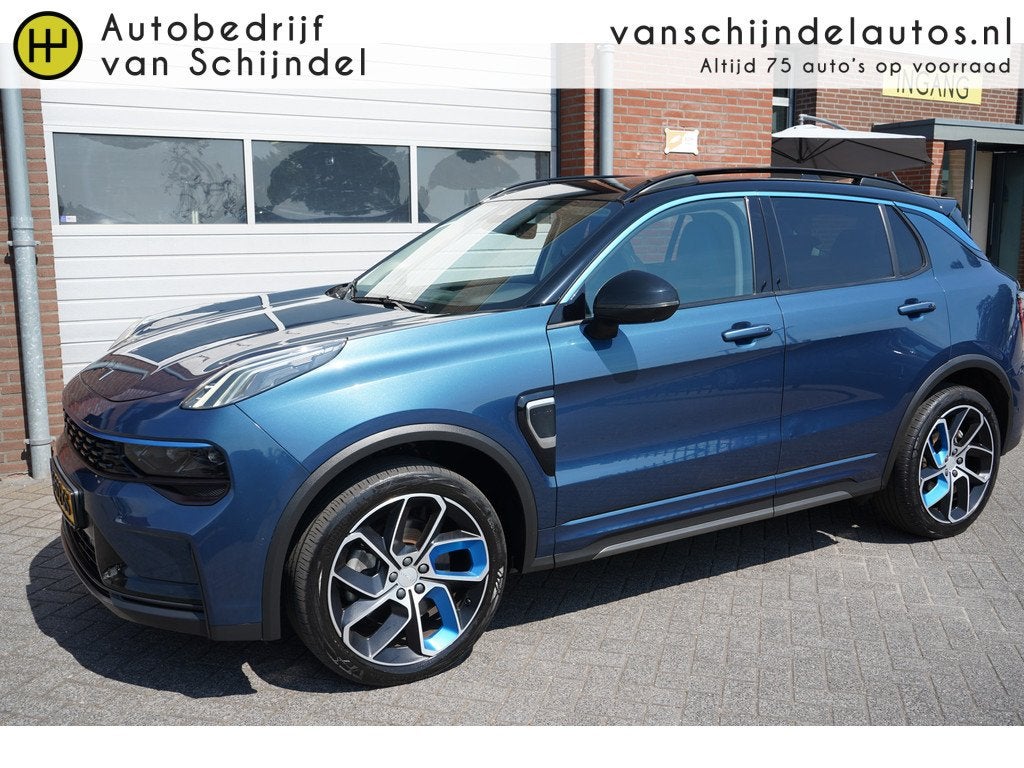 Lynk & Co 01 1.5 261PK! ORIGINEEL NL 360CAMERA 6,6KWH LADEN, Auto's, Lynk & Co, Stof, Blauw, 120 €/maand, Origineel Nederlands