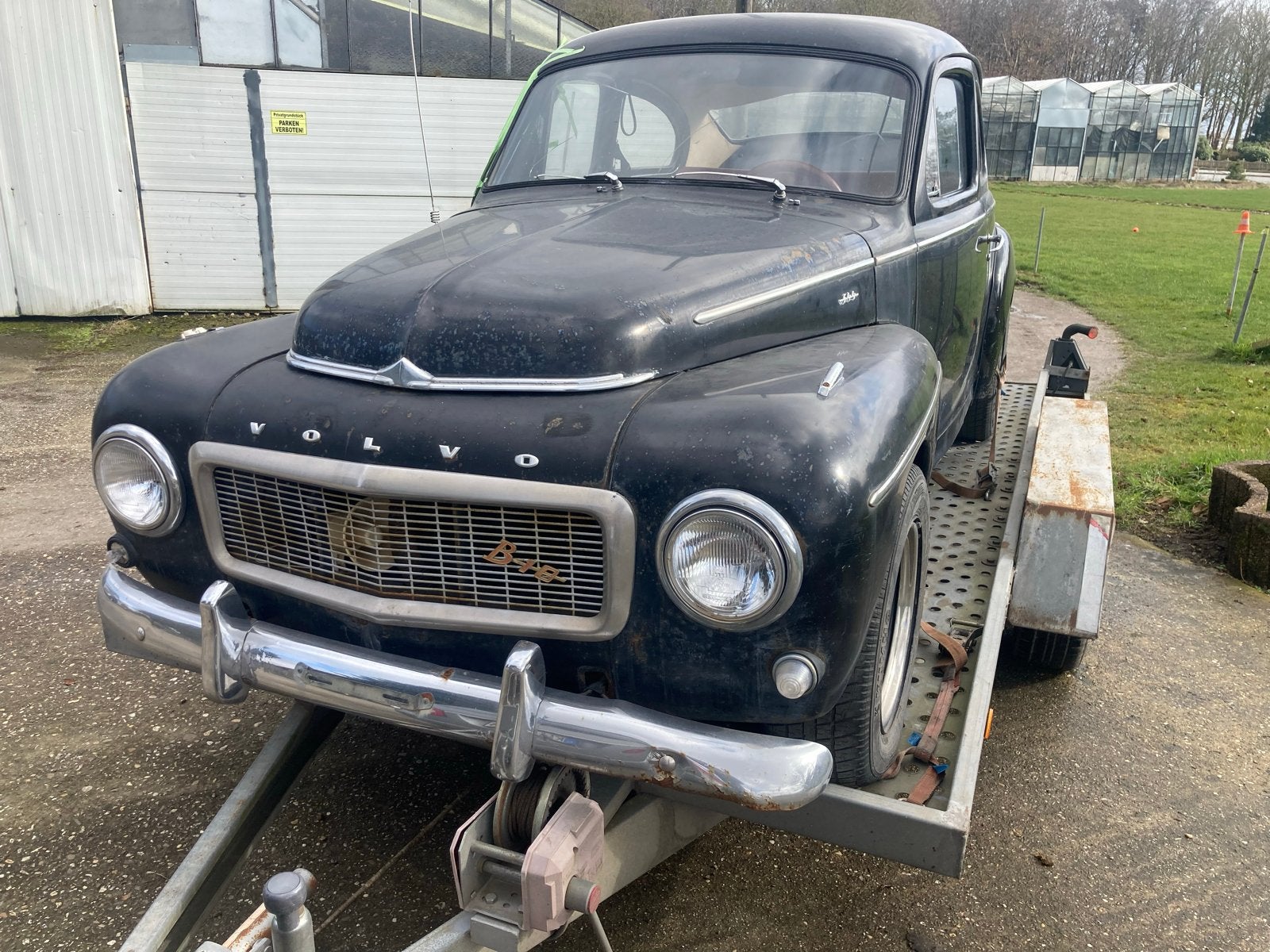 Volvo Katterug (1961), Auto's, Volvo, Overige modellen, Zwart, Overige kleuren, Handgeschakeld