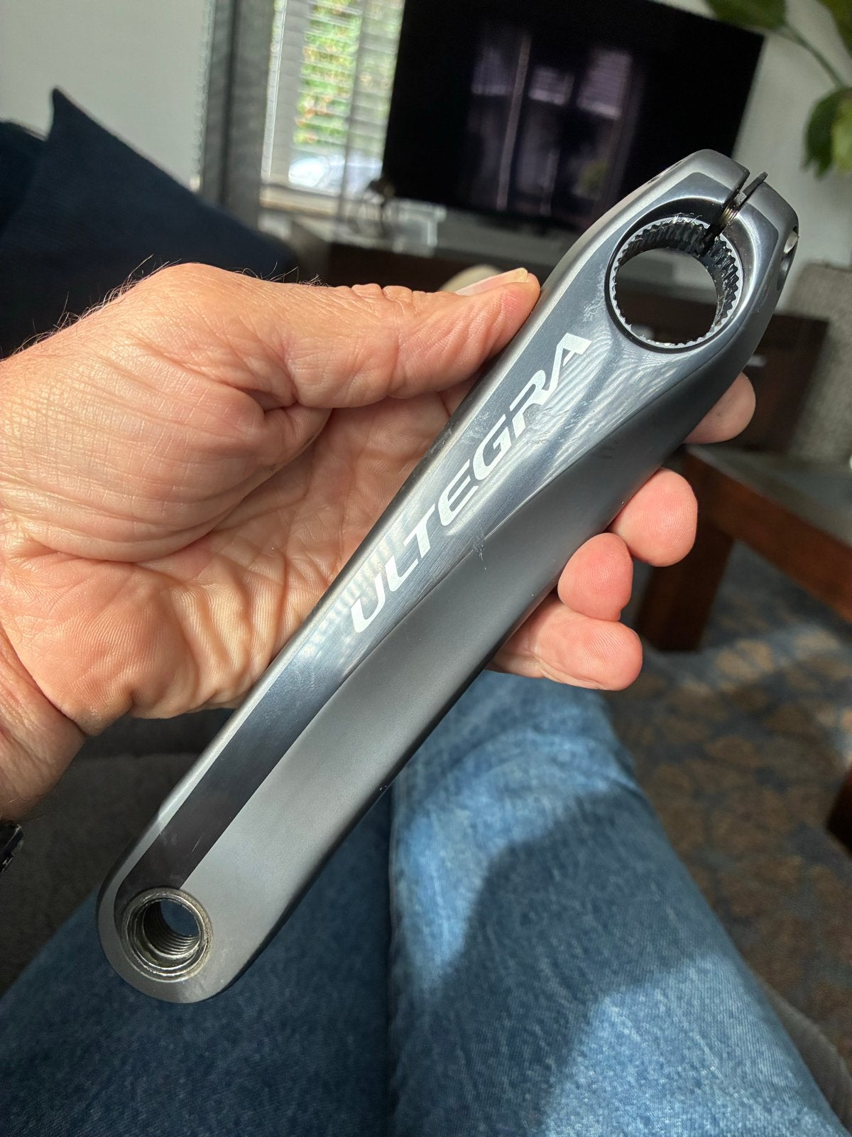 Shimano Ultegra FC-6800 170 mm linker crankarm - Nieuwstaat, Crankstel of Pedalen, Ophalen of Verzenden, Zo goed als nieuw, Aluminium