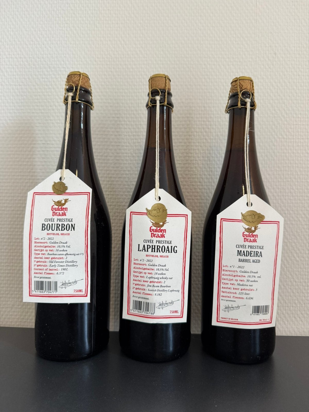 Belgische Bieren– Gulden Draak, Chimay & Straffe Hendrik, Ophalen, Nieuw, Flesje(s), Overige merken