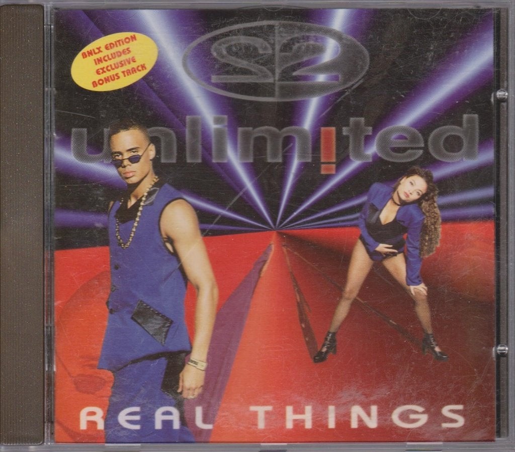 2 Unlimited. Real Things. Dance. CD. Voor tracklist zie foto, Ophalen of Verzenden, Zo goed als nieuw, Dance Populair