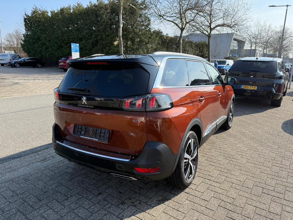 Peugeot 5008 1.6 PureTech GT, 180PK, 7 Pers, Navi Dealer aut, Auto's, Peugeot, 4 cilinders, Origineel Nederlands, Bedrijf, Grijs