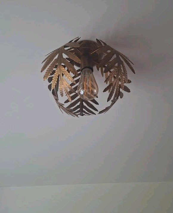 Botanica lamp goud klein, Ophalen of Verzenden, Zo goed als nieuw, Metaal