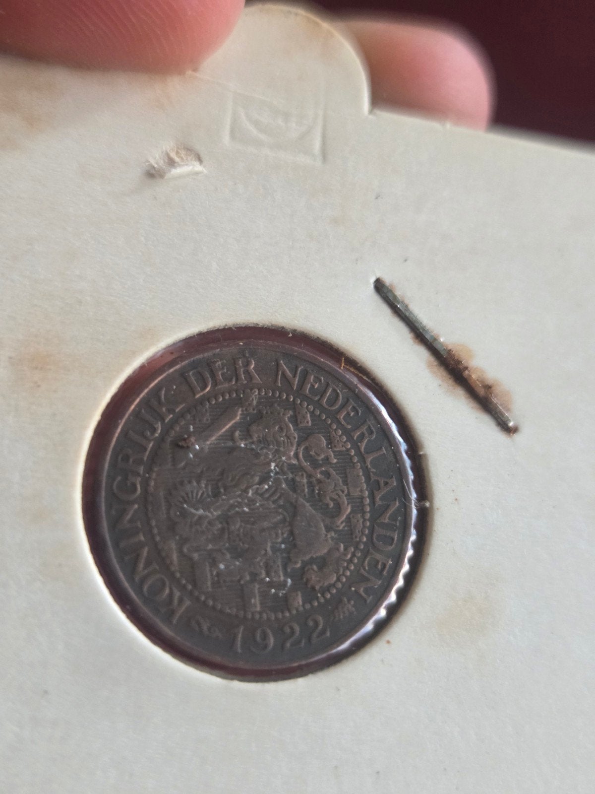 1 cent 1922, Ophalen of Verzenden, Koningin Wilhelmina, 1 cent