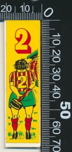 Sticker: Voetbal (2), Ophalen of Verzenden, Zo goed als nieuw, Sport