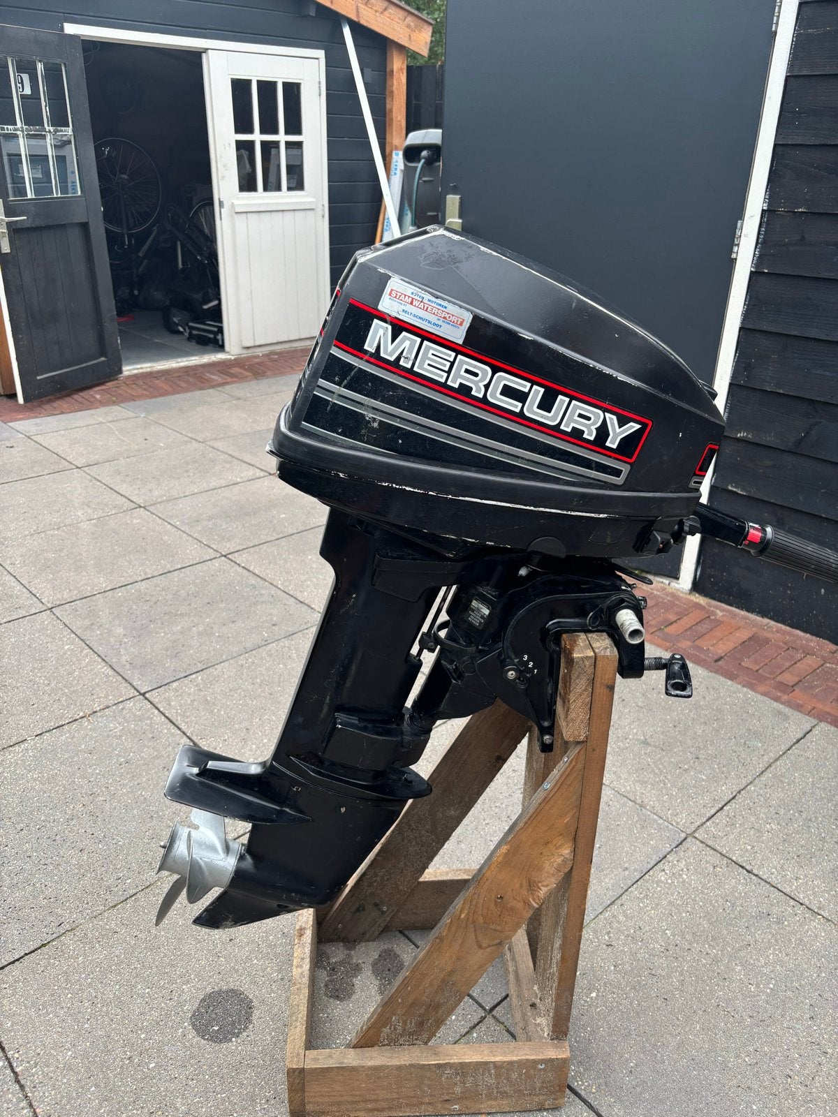 Mercury 8PK Buitenboordmotor 6pk kap, Ophalen of Verzenden, Gebruikt