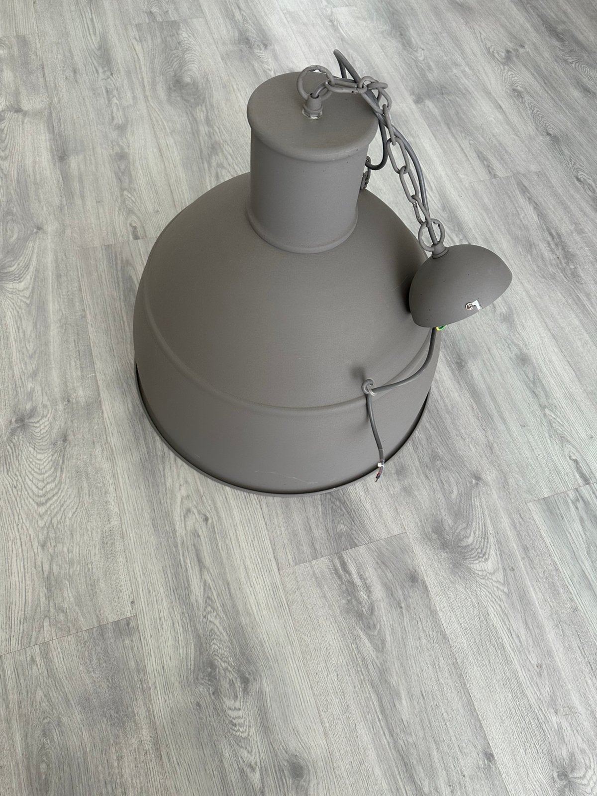 Hanglamp metal, Huis en Inrichting, Lampen | Hanglampen, Ophalen of Verzenden, Zo goed als nieuw, 50 tot 75 cm