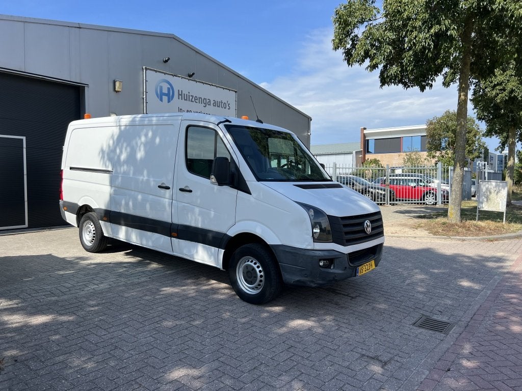 Volkswagen Crafter 2.0 TDI L2H1 |AIRCO |Laadklep |LEES adv, Auto's, Euro 5, 136 pk, Gebruikt, 4 cilinders