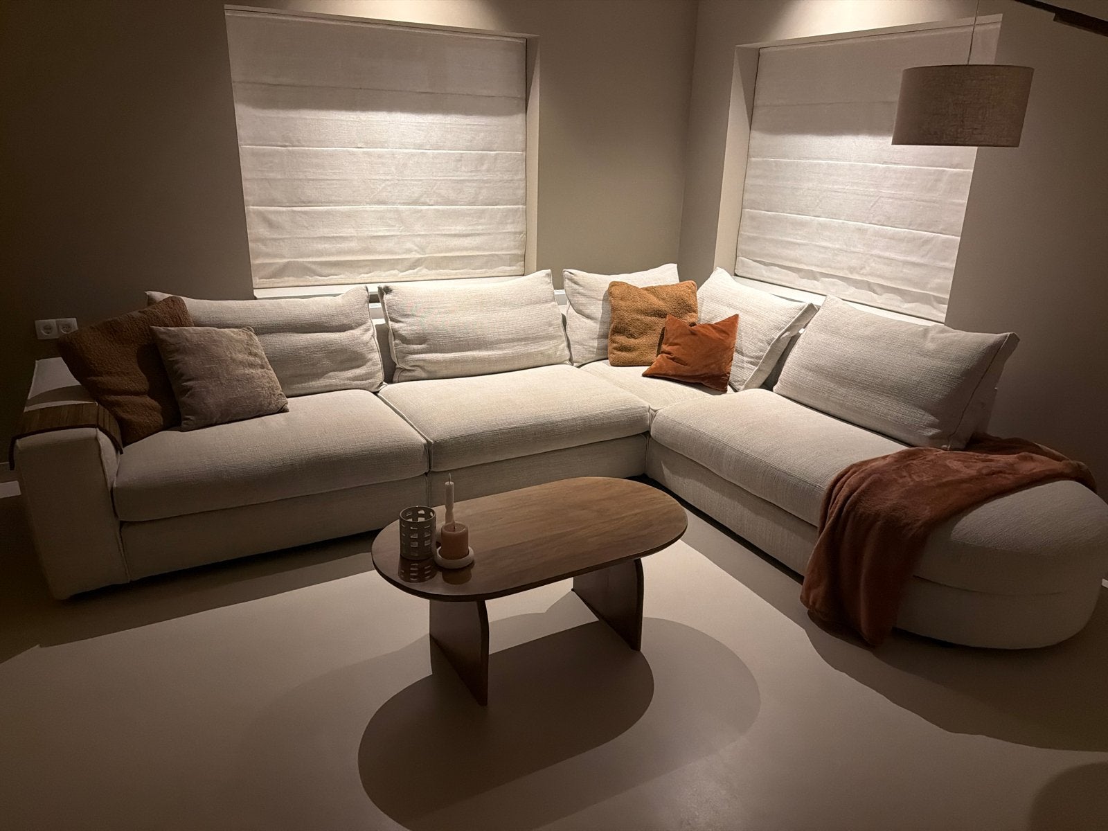 Luxe Linteloo hoekbank - Zo goed als nieuw, Hoekbank, 300 cm of meer, Ophalen of Verzenden, Zo goed als nieuw