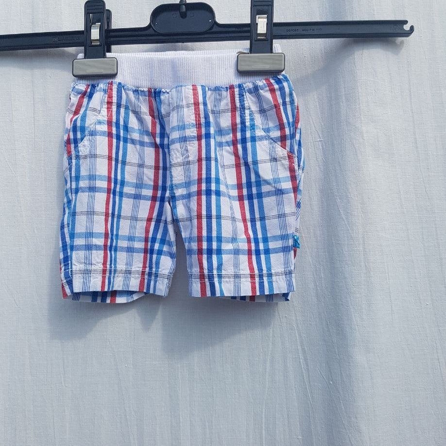schattige geruite katoenen jongens broek mt 56 merk Lief!, Kinderen en Baby's, Babykleding | Maat 56, Broekje, ., Ophalen of Verzenden