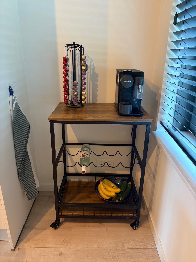 Bar cart / serveerwagen, Ophalen, 50 tot 100 cm, Zo goed als nieuw, 25 tot 50 cm