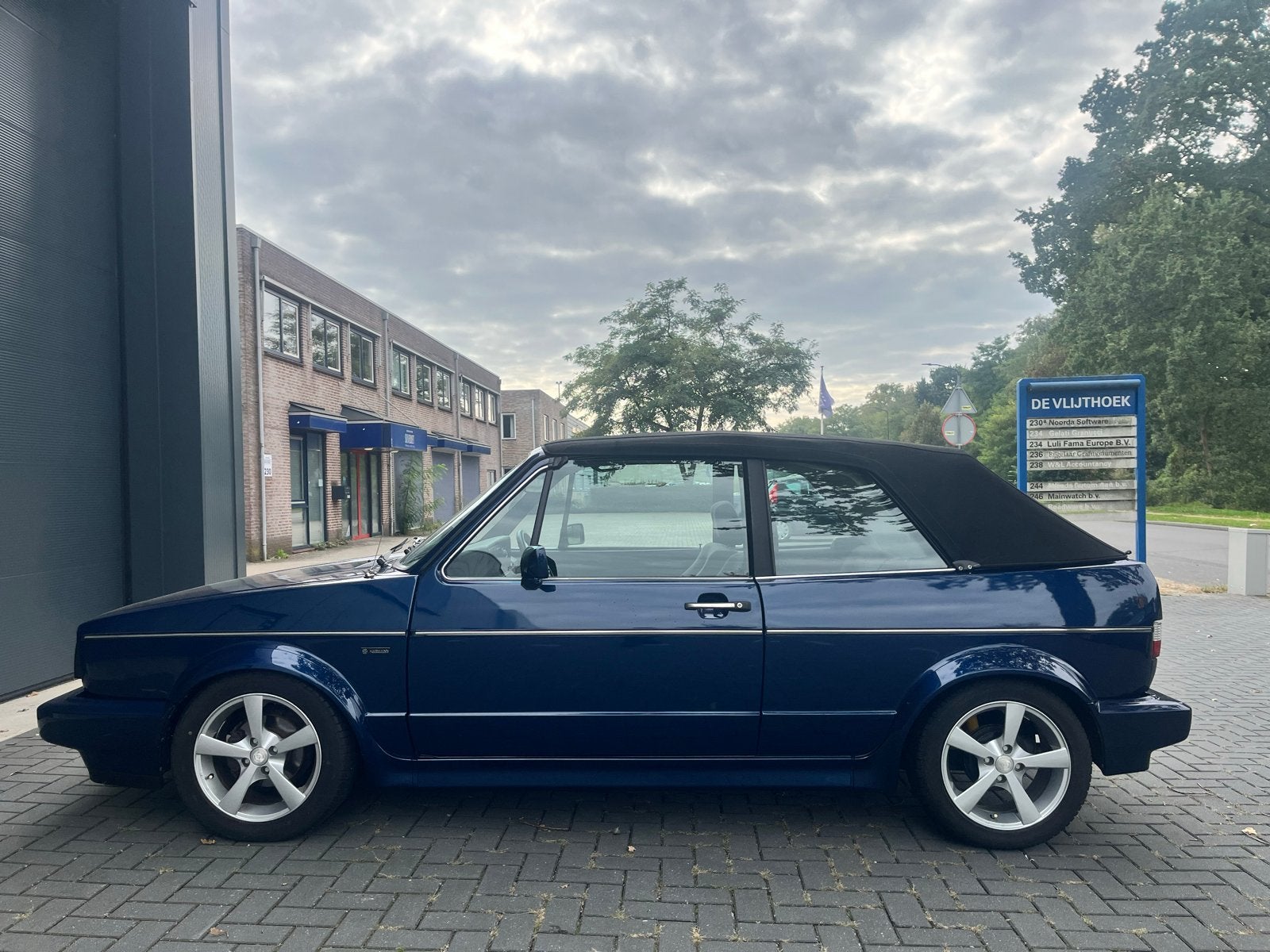 Volkswagen Golf 1981 Blauw 1.6 GLI, foto 3