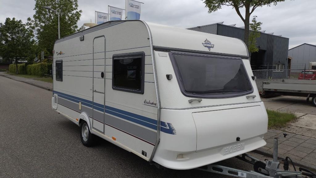 Hobby 495 Exclusive mooie indeling met isabella Tent, Caravans en Kamperen, Ringverwarming, Omvormbare zithoek, Rondzit, Hobby