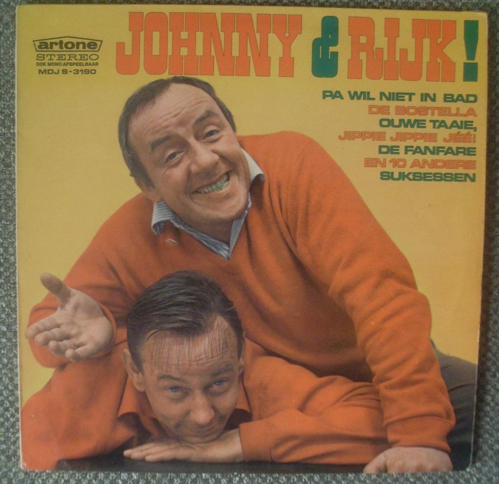 Johnny Kraaijkamp en Rijk de Gooyer - Johnny en Rijk ! (LP), Gebruikt, Overige genres, Ophalen of Verzenden, 12 inch