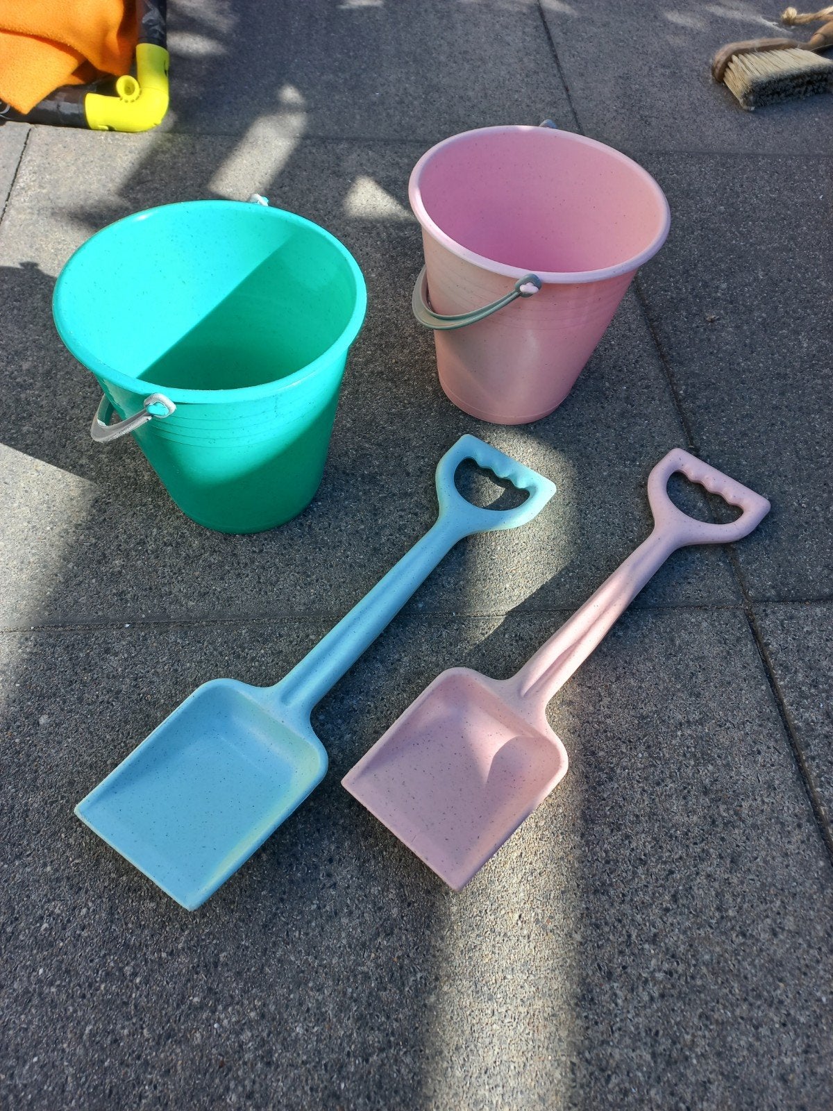Bioplastic Emmertje 2x en schepje 2x, Ophalen of Verzenden, Zo goed als nieuw