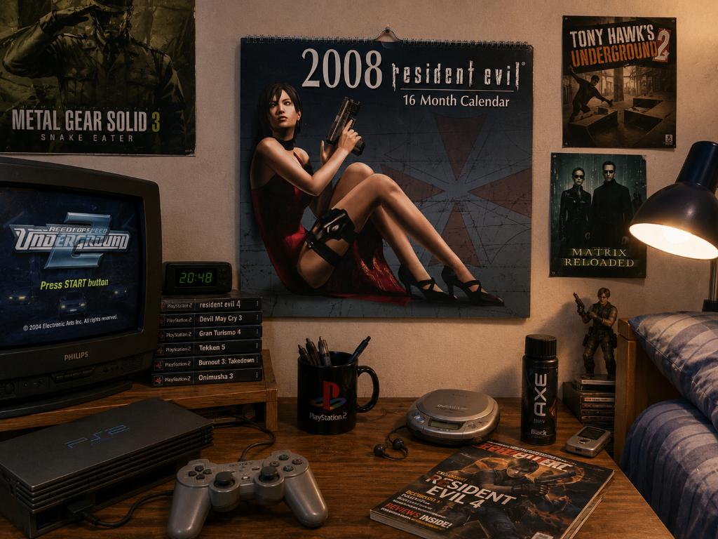 Resident Evil 4 - Kalender 2008 - Ada Wong, Spelcomputers en Games, Games | Sony PlayStation 2, 1 speler, Ophalen of Verzenden