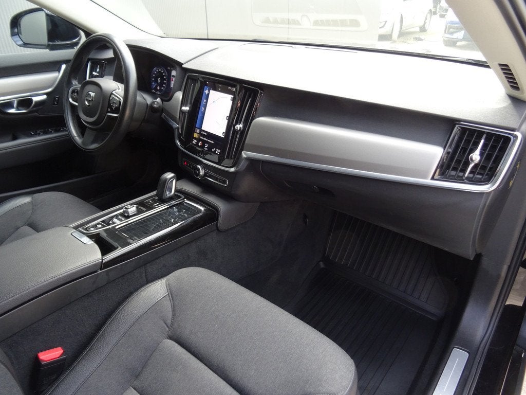 Volvo V90 2.0 T6 AWD R-Design * CARPLAY * 19 INCH * TREKHAAK, Auto's, Volvo, Automaat, Stof, Zwart, 4 cilinders