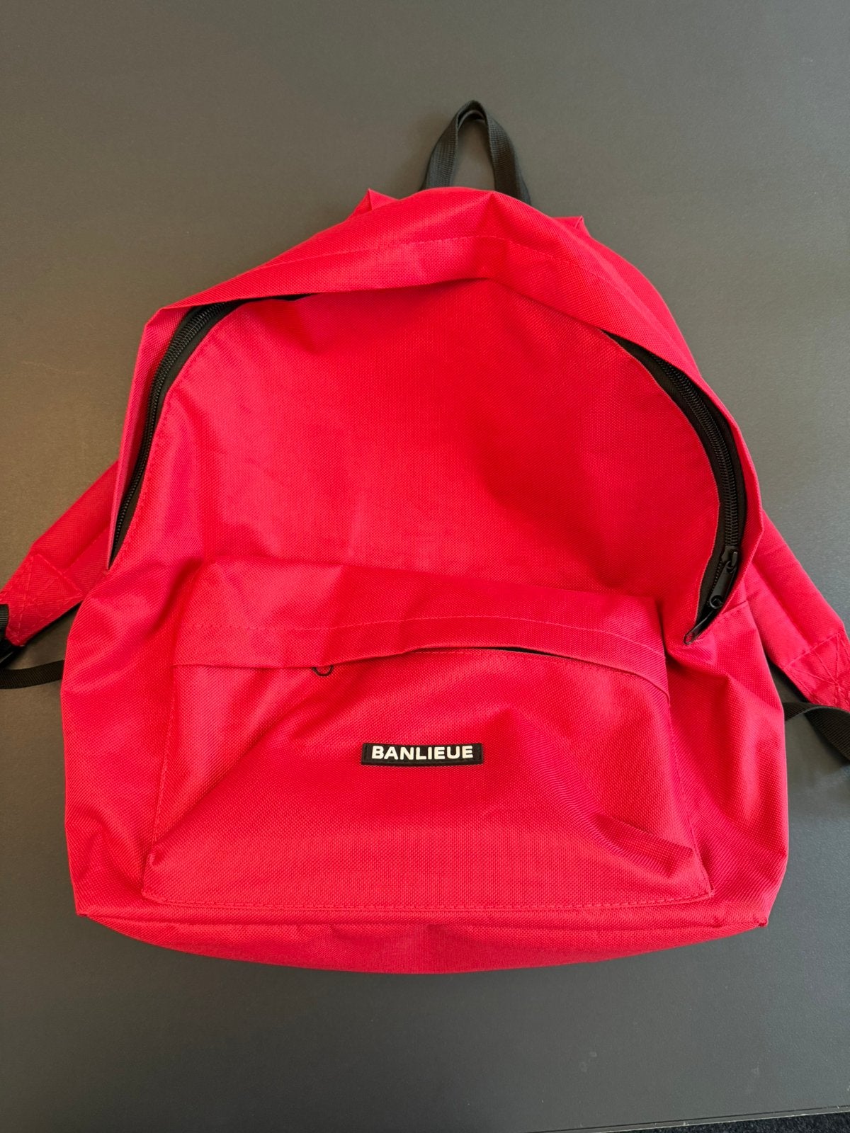 Rode Banlieue schooltas, Ophalen of Verzenden, Zo goed als nieuw, Rood, Rugtas