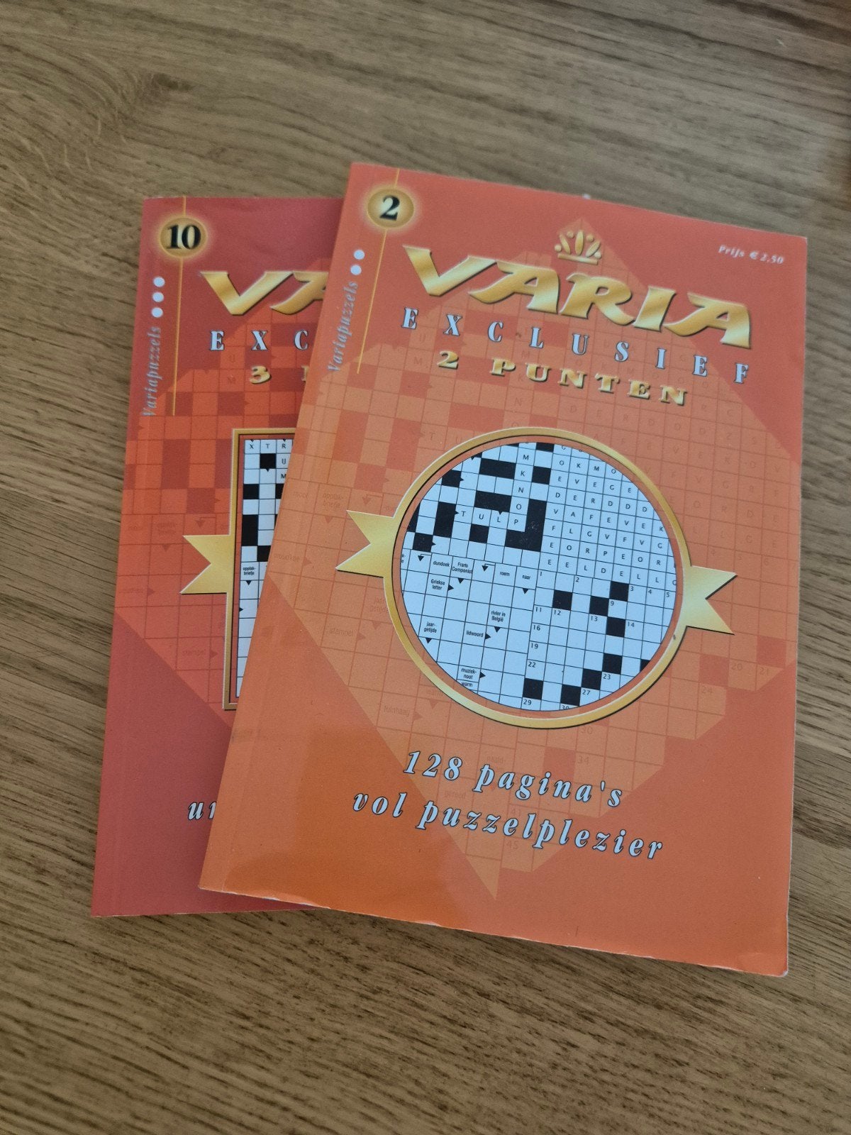 Varia Exclusief Puzzelboek - 2 stuks, Ophalen of Verzenden, Gebruikt, Puzzelboek