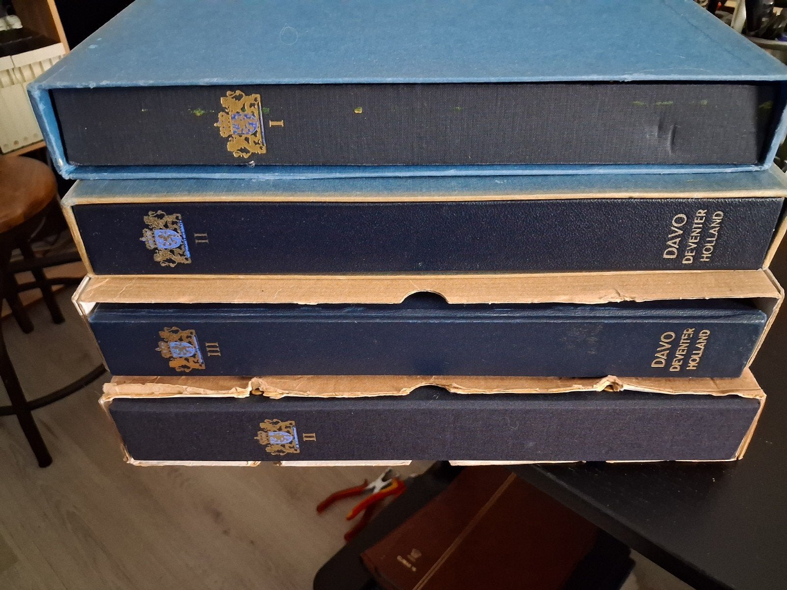 verzameling postzegels nederland in 4 davo albums, Ophalen of Verzenden, Nederland