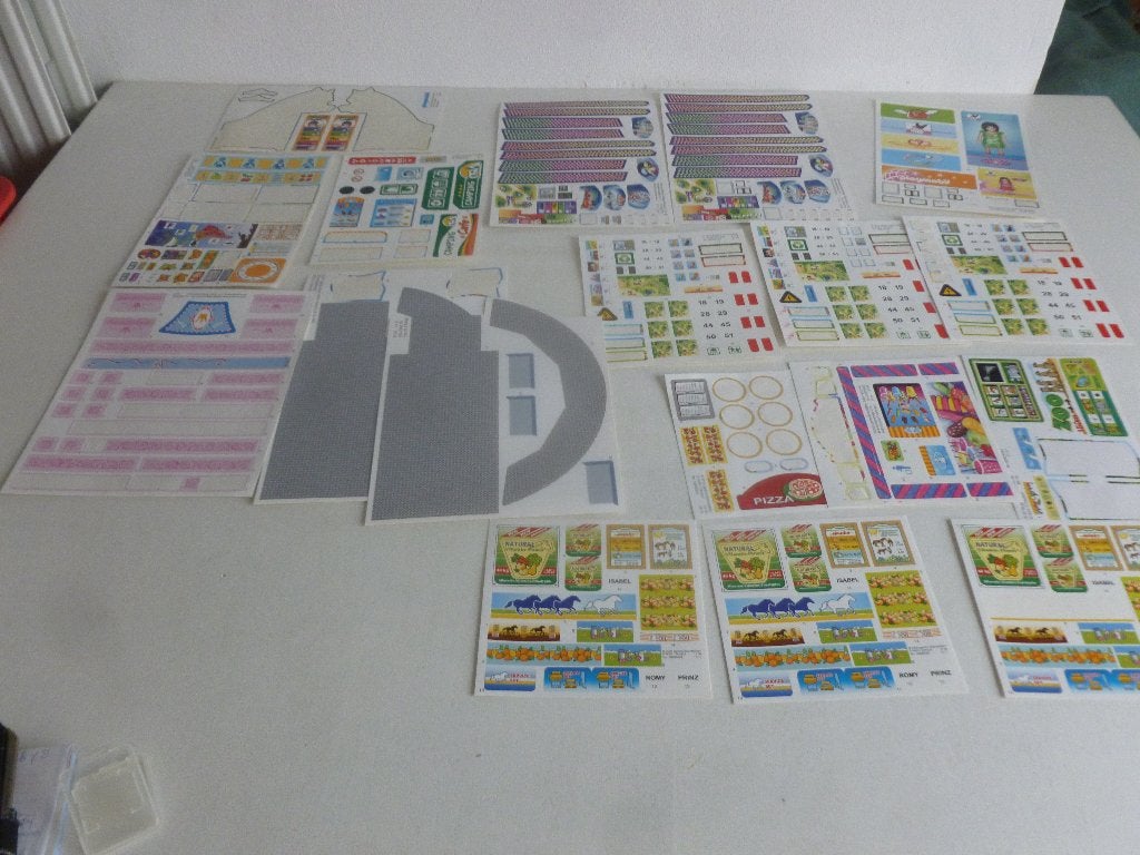 Playmobil Onderdelen Stickervellen Prijs Vanaf, Gebruikt, Losse onderdelen, Overige typen, Ophalen of Verzenden