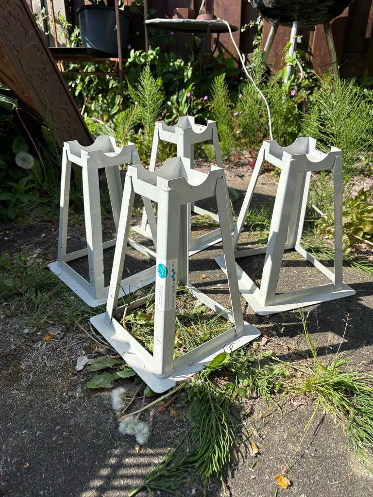 Bedverhogers klossen 4 stuks, Ophalen of Verzenden, Gebruikt, Mechanisch, Schaarkrik