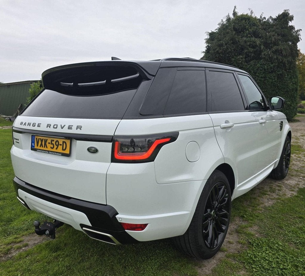 Land Rover RANGE ROVER SPORT 3.0 HSE|GRIJS Kenteken|PANO|Luc, Auto's, 249 pk, 2993 cc, Wit, Leder