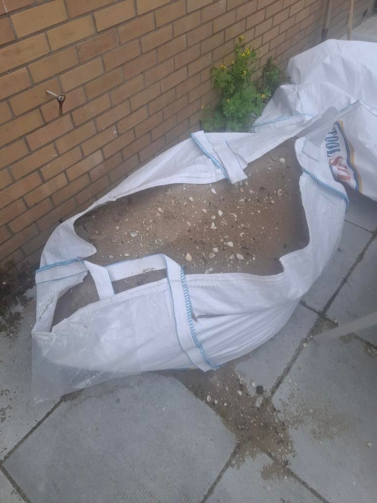 Big bag zand, voor diverse toepassingen GRATIS, Ophalen, Gebruikt, Ophoogzand