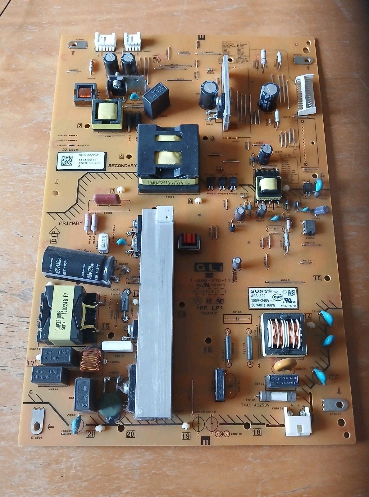 Sony APS-322 voedingskaart, Ophalen of Verzenden