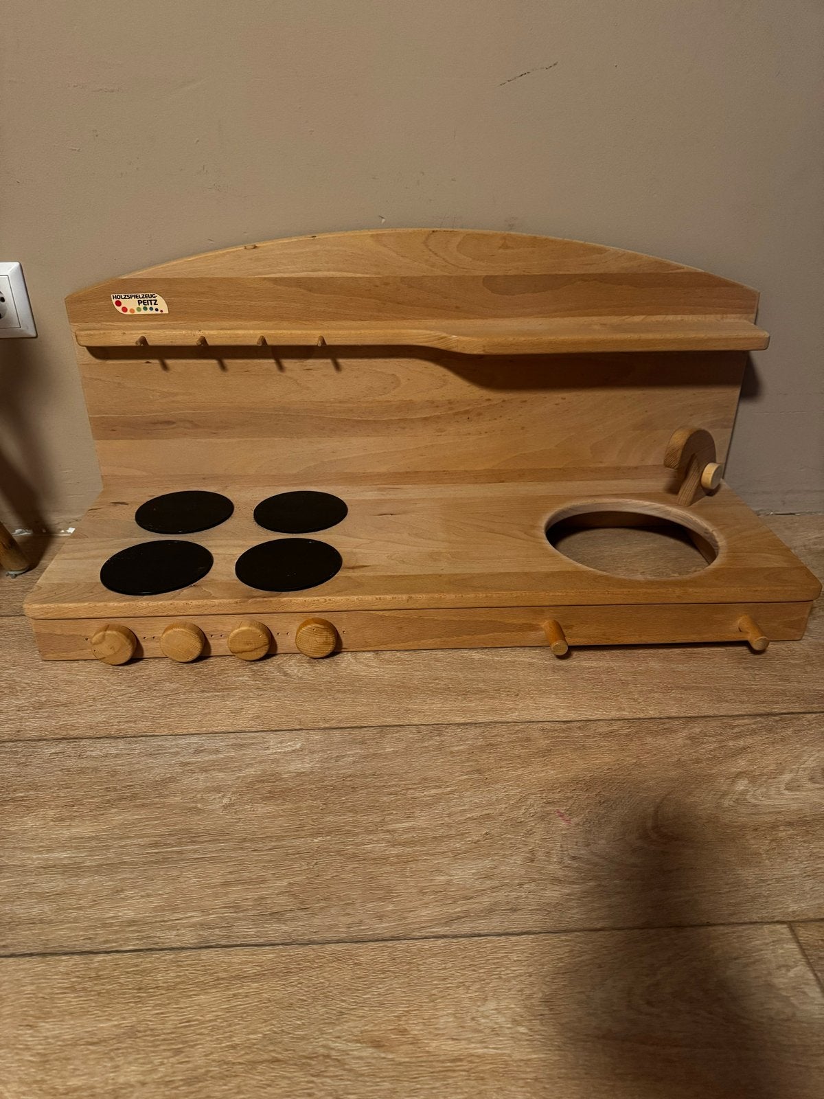 Houten Speelkeuken Aanrechtblad Holzspielzeug Peitz, Ophalen, Gebruikt, Hout, Speelkeuken-accessoire