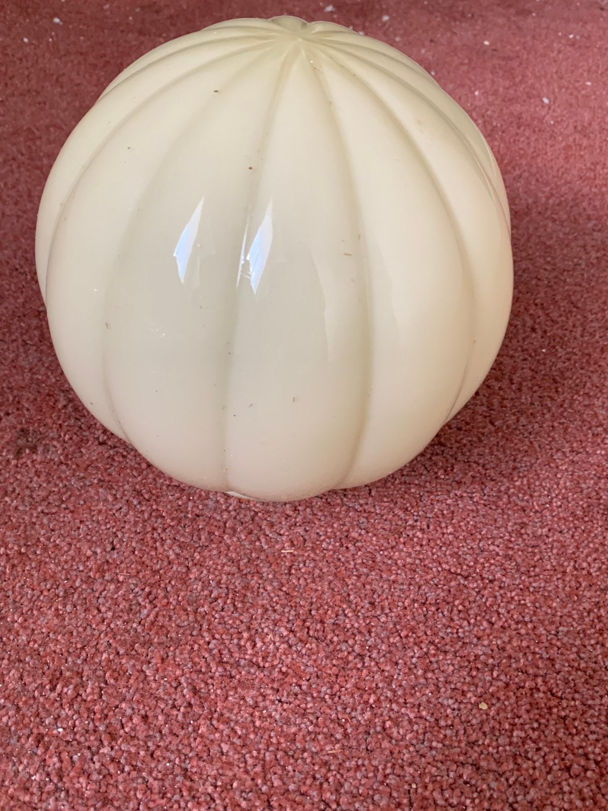 Vintage plafondlamp, Ophalen of Verzenden, Gebruikt, Glas, Plafondlamp