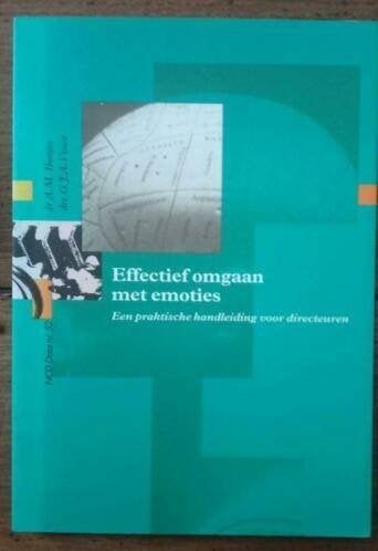 Effectief omgaan met emoties A.M.Bunjes 9074786073, Ophalen of Verzenden, Zo goed als nieuw, Sociale psychologie, A.M.Bunjes