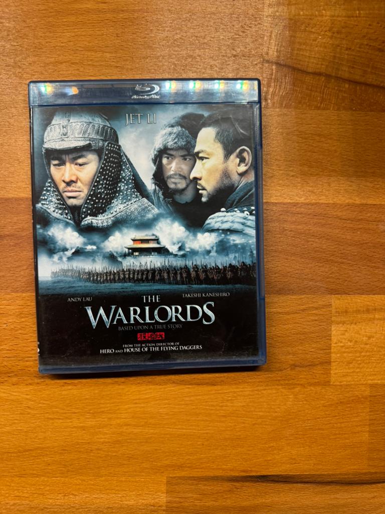 The Warlords Blue ray, Ophalen of Verzenden, Zo goed als nieuw